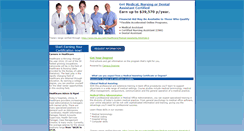 Desktop Screenshot of medical-billing-schools.net